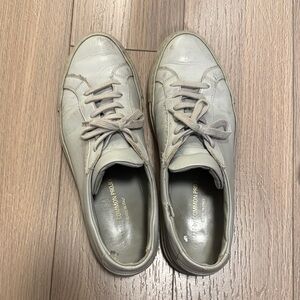 Common Projects Light Gray Achilles Sneakers